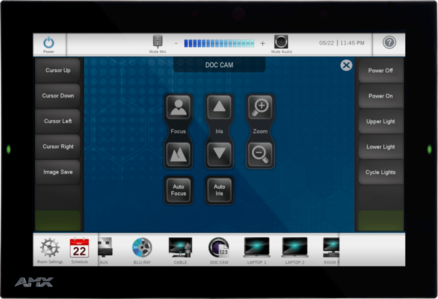 MD-1002壁挂式触控面板